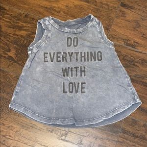 Infant Distressed Tank - Everything with Love